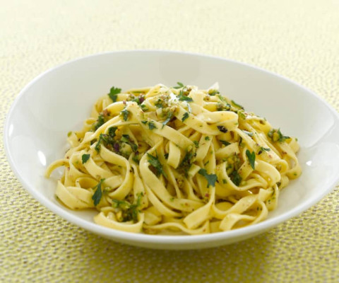 Tagliatelle Med Pesto