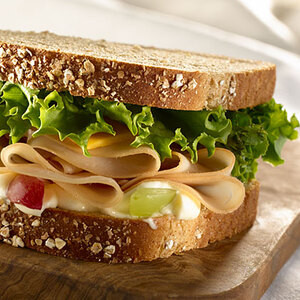 Sandwich Au Miel Et À La Dinde