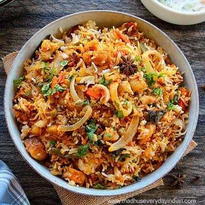 Biryani Végétarien