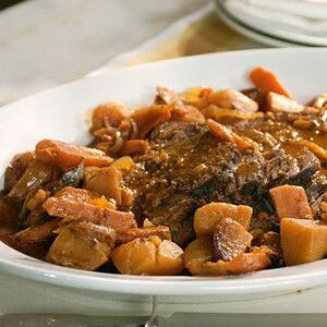 Dîner De Rôti De Pot