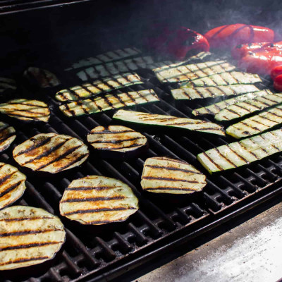 Pesto De Calabacín Con Pollo A La Parrilla