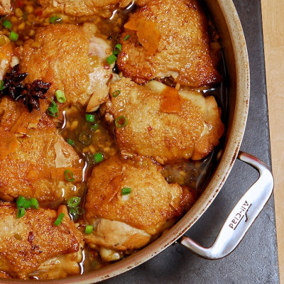 Pollo Con Sabor A Naranja