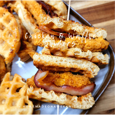 Deslizador De Pollo Crujiente Con Tocino Cal 290