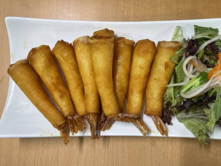 Rollitos De Primavera Con Camarones