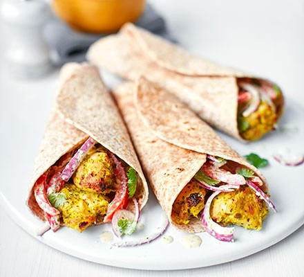 Wrap De Pollo Tandoori