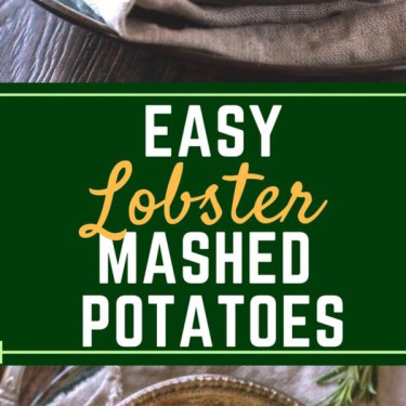 Puré De Papas Con Langosta