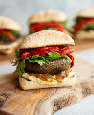 Sándwich De Champiñones Portobello