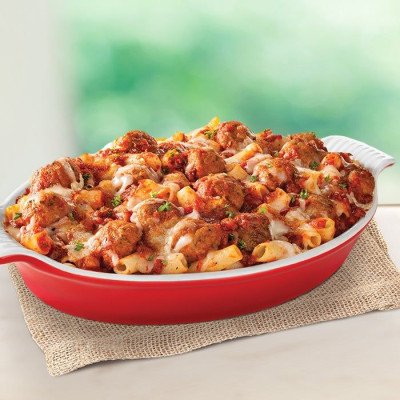 Ziti Al Horno Con Albóndigas