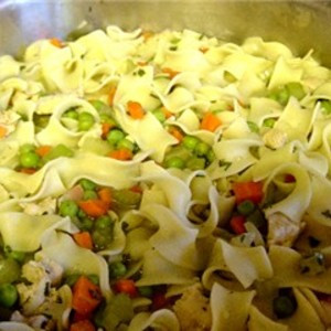 Soupe Poulet Et Nouilles Faible En Gras 1 Tasse