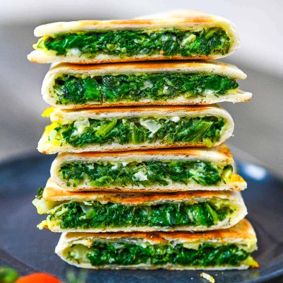 Quesadillas De Espinacas