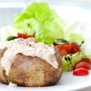 Patata Asada Con Mantequilla