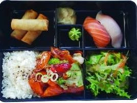 Bento Au Saumon Teriyaki