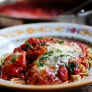 Plato Principal De Pollo A La Parmesana