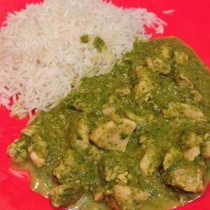 Palak Au Poulet