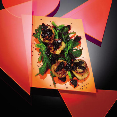 Vieiras En Salsa De Ajo