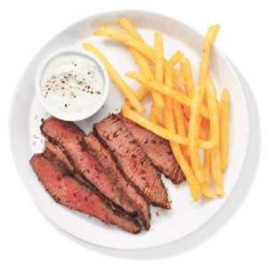 Filete Y Papas Fritas