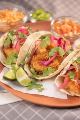 3 Tacos De Pescado