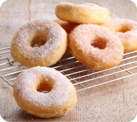 ¡Doh Imponente De Azúcar Y Canela! Anillos