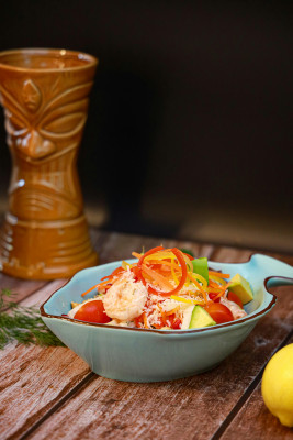 Camarones En La Canasta