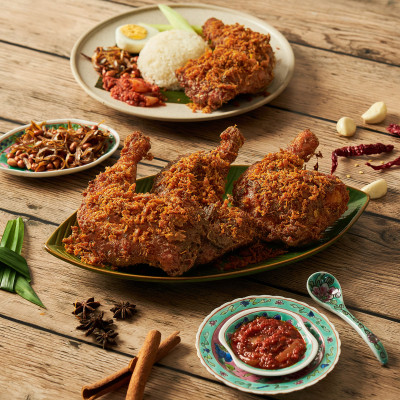 Pollo Frito Con Especias