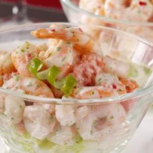 Cocktail De Crevettes Géantes
