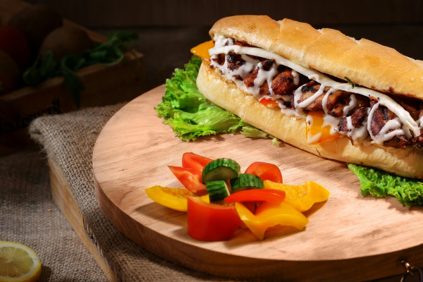 ¡Nuevo! Combo De Sándwich De Pollo