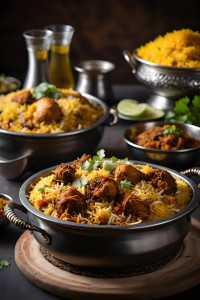 Biryani Désossé Au Poulet