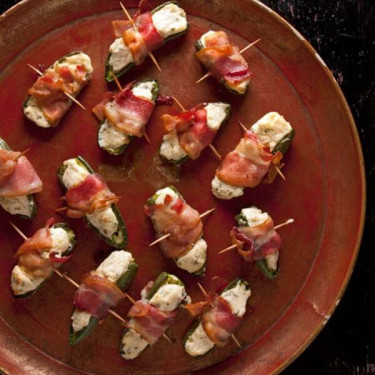 Jalapenos Enveloppés De Bacon