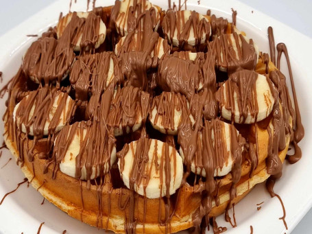 Waffle De Plátano