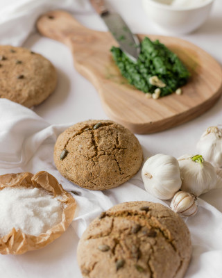 Rigatoni Con Espinacas