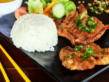 Costillas De Cerdo A La Parrilla