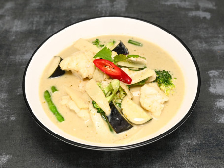 Pollo Al Curry Verde Tailandés