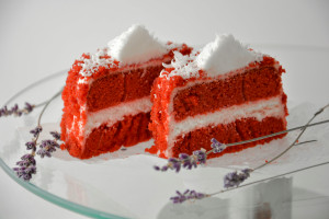 Rebanada De Pastel Red Velvet