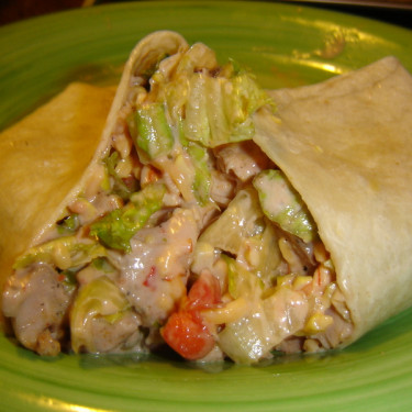 Wrap De Pollo Santa Fe Más Ligero