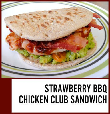 Sándwich De Pollo Y Tocino A La Barbacoa