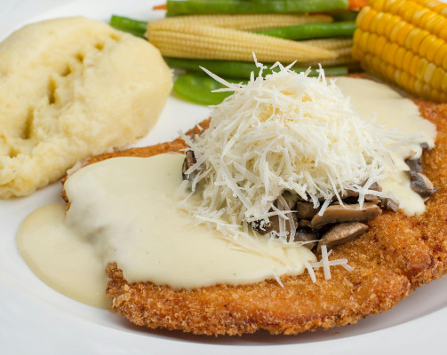 Escalope Aux Champignons