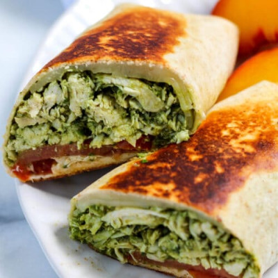 Wrap De Pollo Y Queso