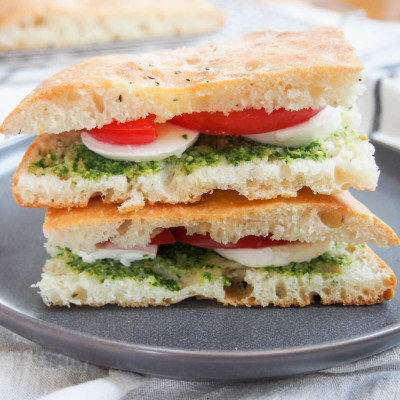 Focaccia Caprese