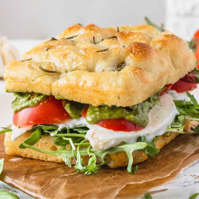 Focaccia Caprese