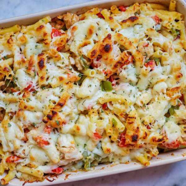 Ziti Al Horno Picante Con Pollo