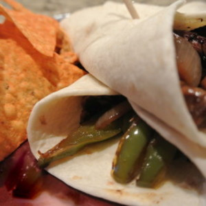 Wrap De Queso Y Filete Filadelfia