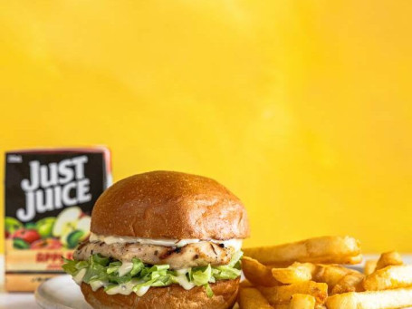 Hamburguesa De Pollo Para Niños