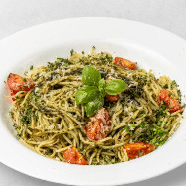 Spaghettis Au Pesto