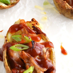 Queso Pegajoso Y Pollo A La Bbq