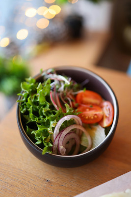 Salade D'accompagnement Mélangée Vêtue