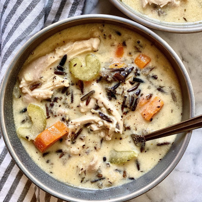 Soupe De Riz Au Poulet