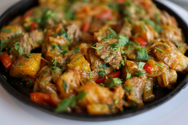 Stekt Ris Med Nötkött