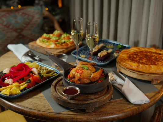 Chicken Caesar Salad Pizza