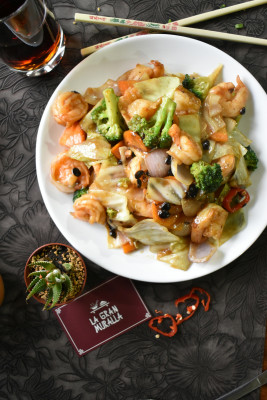 Brocoli Avec Crevettes