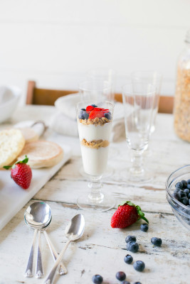 Parfait De Granola Y Yogur